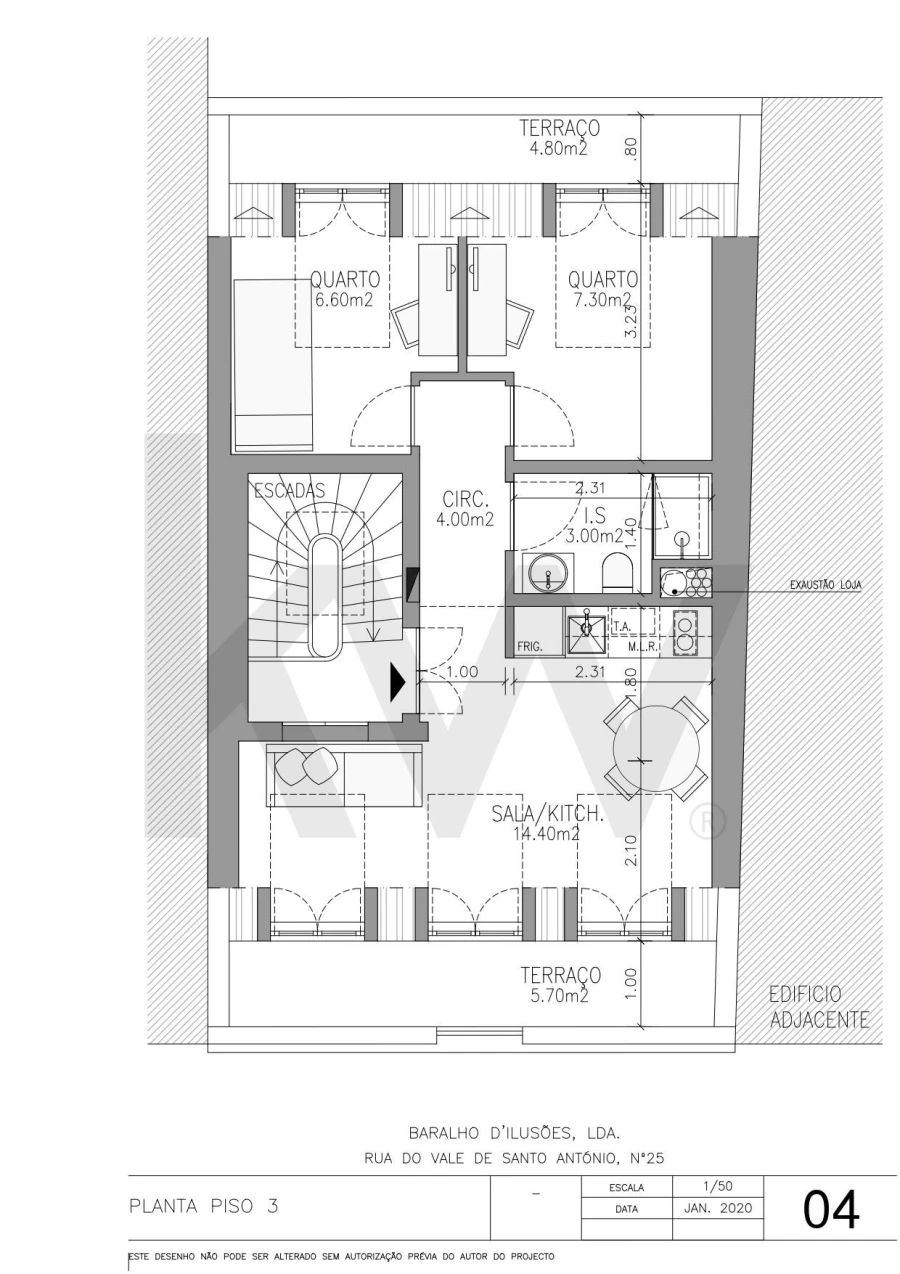 Apartamento T2 para Venda em São Vicente Foto 25