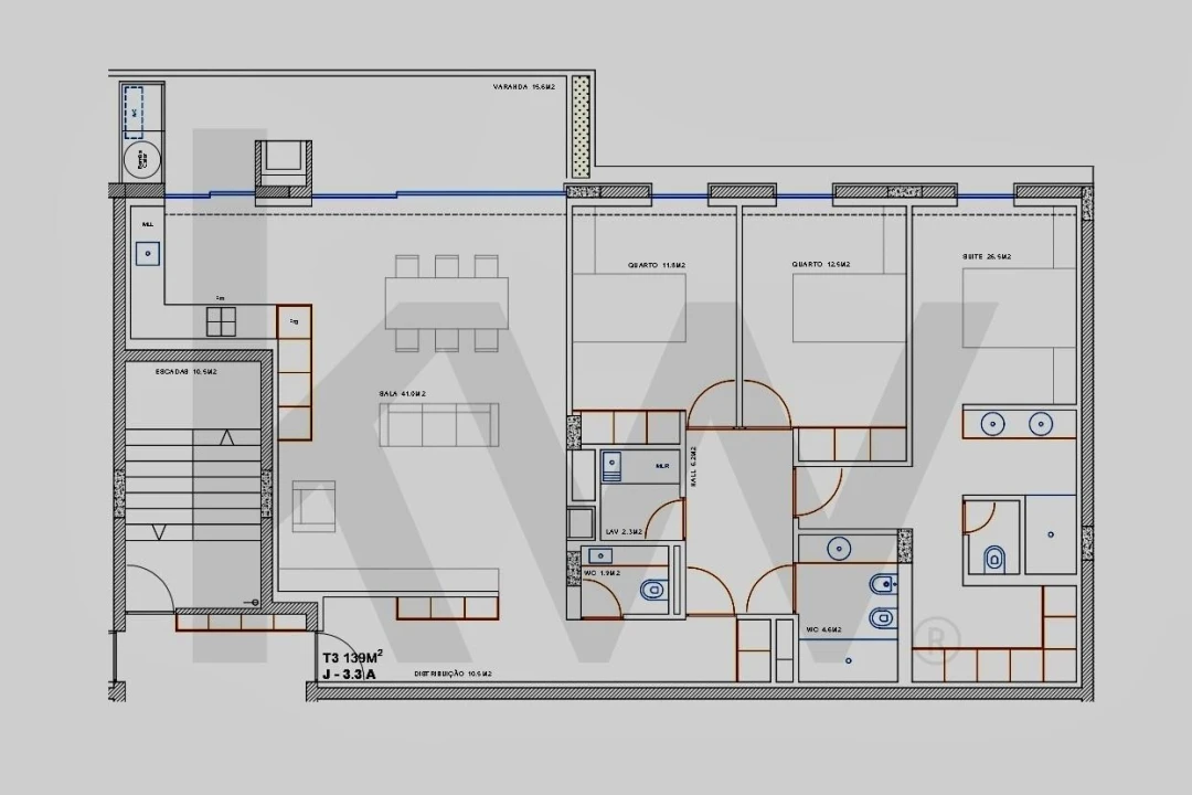 Apartamento T3 para Venda em Ramalde Foto 14