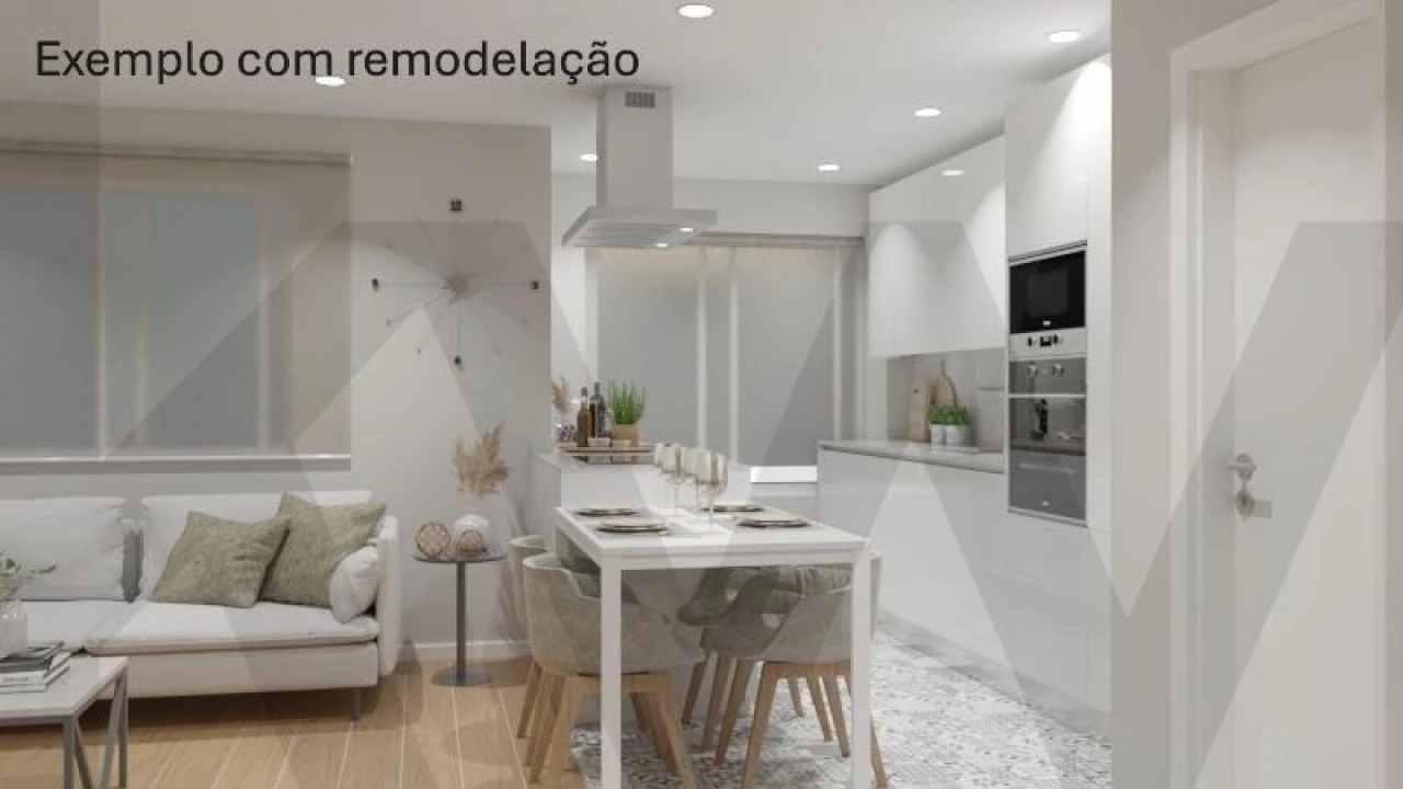Apartamento T2 para Venda em Carcavelos e Parede Foto 22