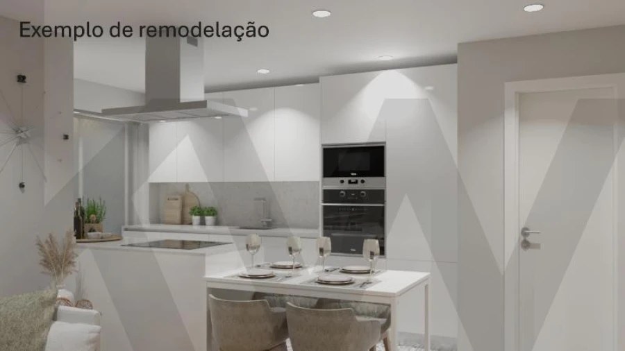Apartamento T2 para Venda em Carcavelos e Parede Foto 23