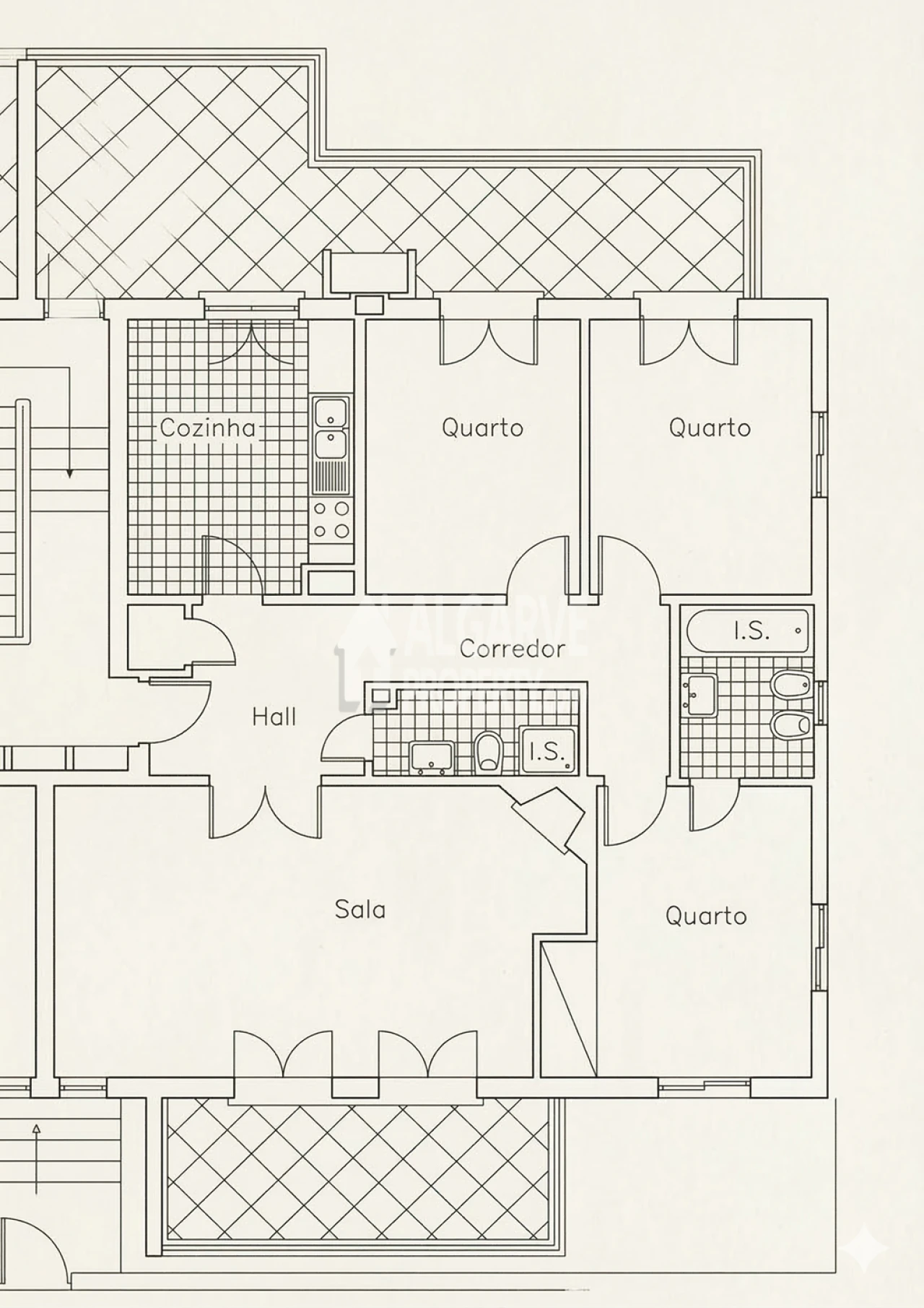 Apartamento T3 para Venda em Quarteira Foto 27