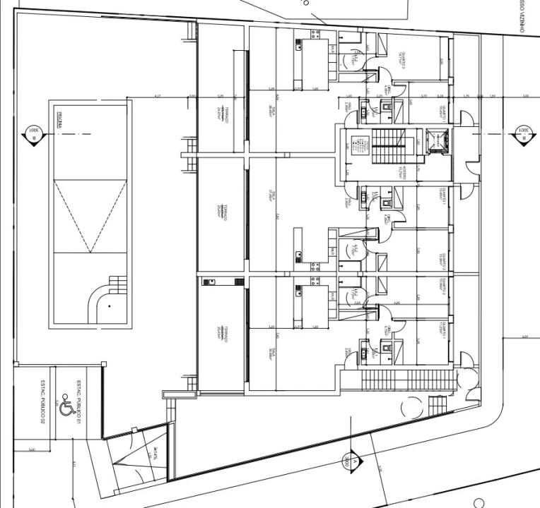 Apartamento T2 para Venda em Quarteira Planta 3