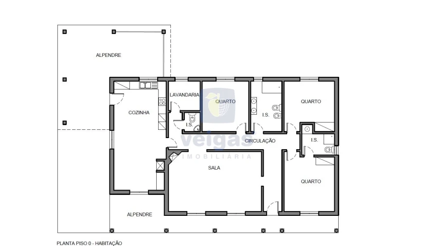 Moradia T3 para Venda em Vidais Foto 33