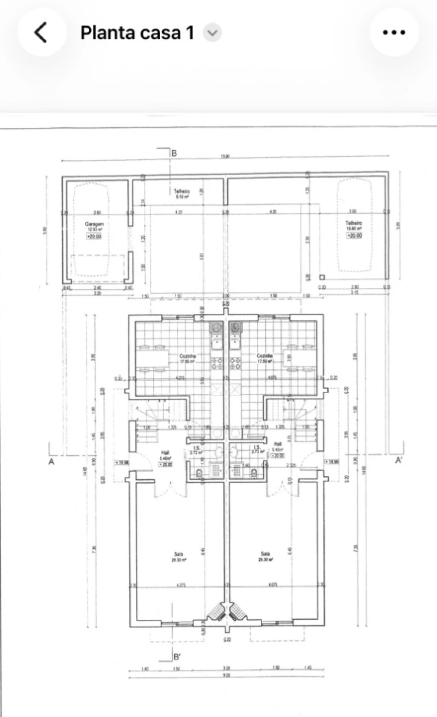 Moradia T3 para Venda em Quinta do Conde Planta 1