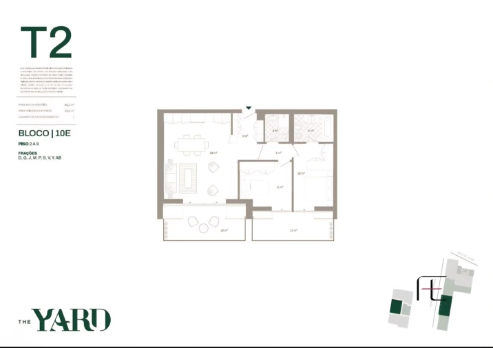 Apartamento T2 para Venda em Santa Marinha e São Pedro da Afurada Foto 20