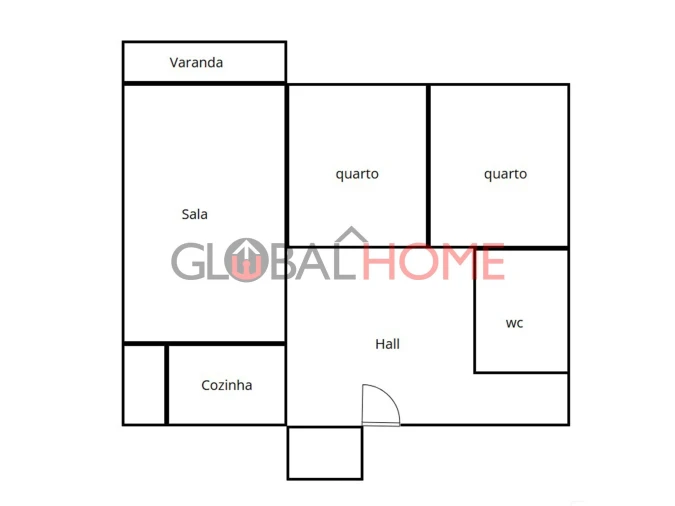Apartamento T2 para Venda em Fânzeres e São Pedro da Cova Foto 17