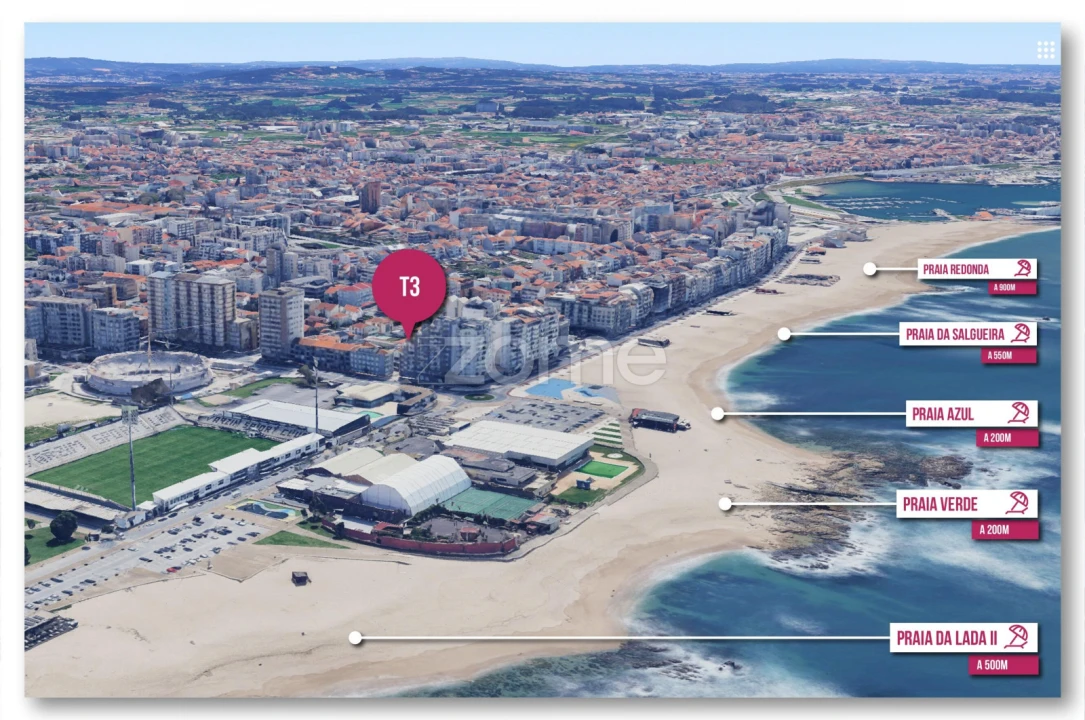 Apartamento T3 para Arrendamento em Póvoa de Varzim, Beiriz e Argivai Foto 38