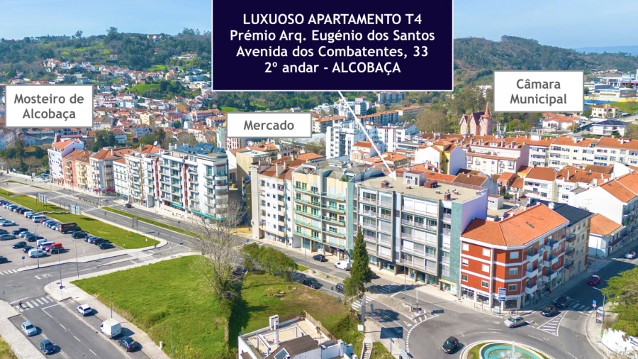 Apartamento T4 para Venda em Alcobaça e Vestiaria