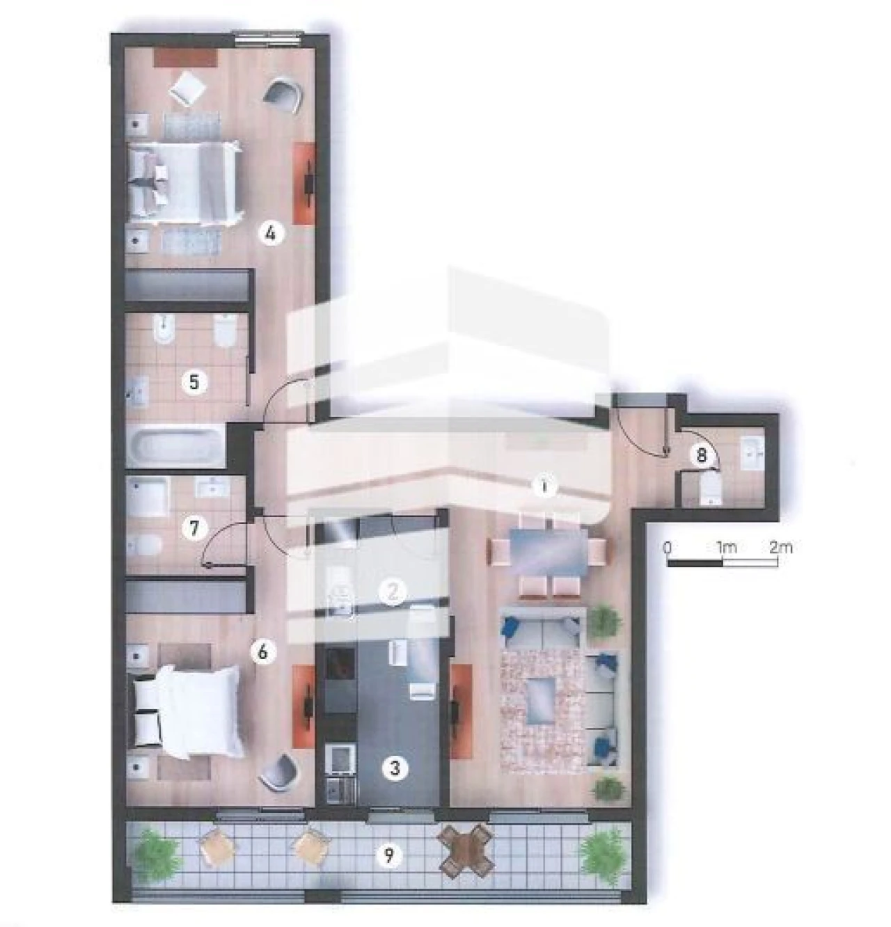 Apartamento T2 para Venda em Funchal (Se) Foto 17