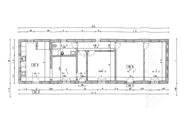 Moradia T2 para Venda em Famalicão Planta 1