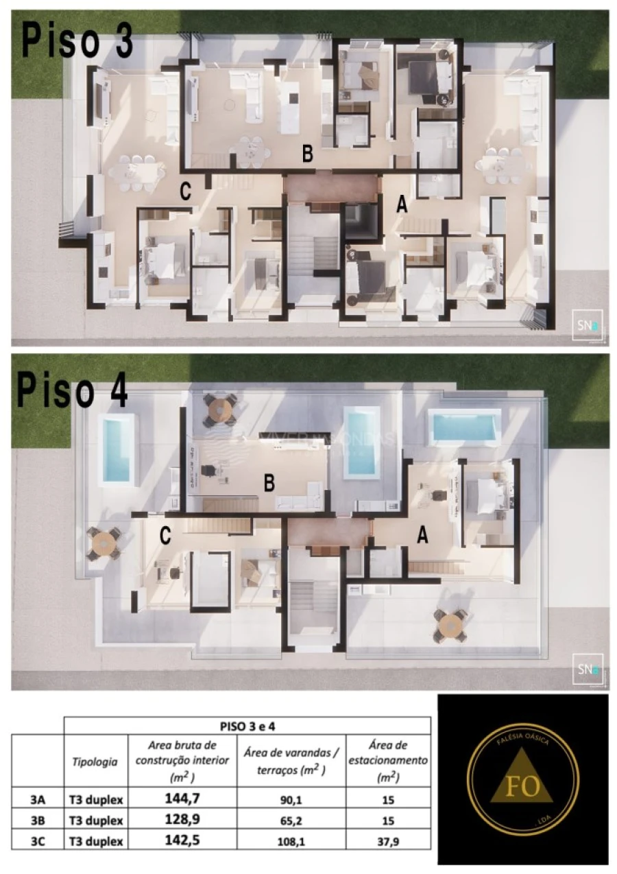 Apartamento T3 para Venda em Charneca de Caparica e Sobreda Foto 38