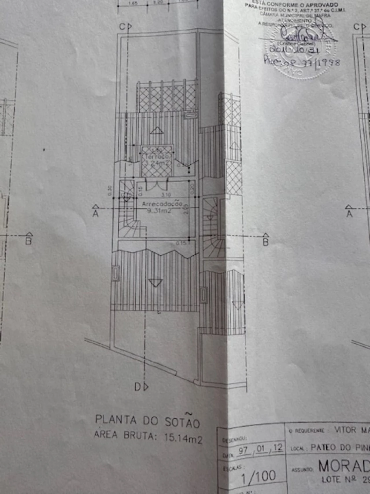 Moradia T3 para Venda em Mafra Planta 3