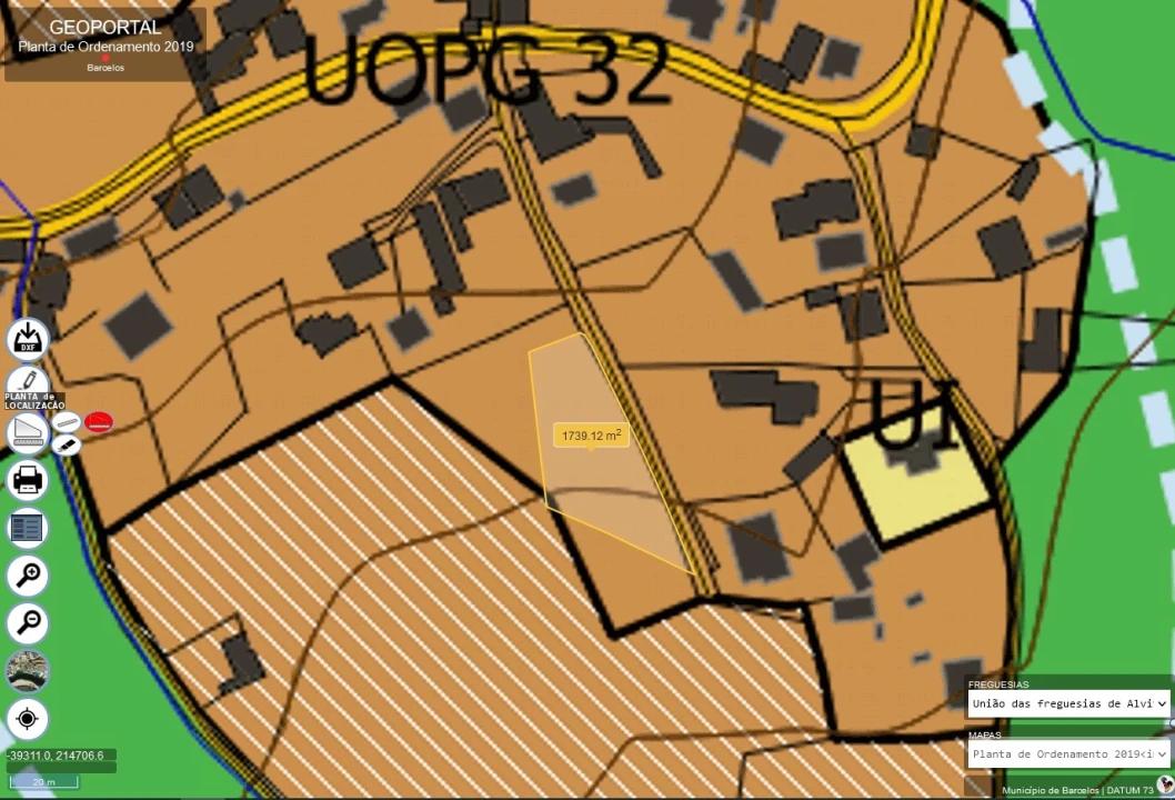 Terreno para Venda em Alvito (São Pedro e São Martinho) e Couto Planta 2