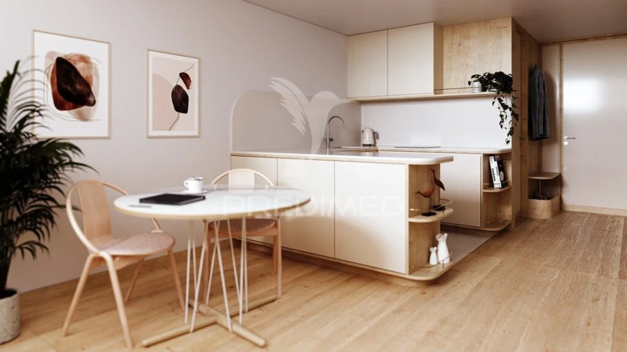 Apartamento T1 para Venda em Santa Marinha e São Pedro da Afurada Foto 1