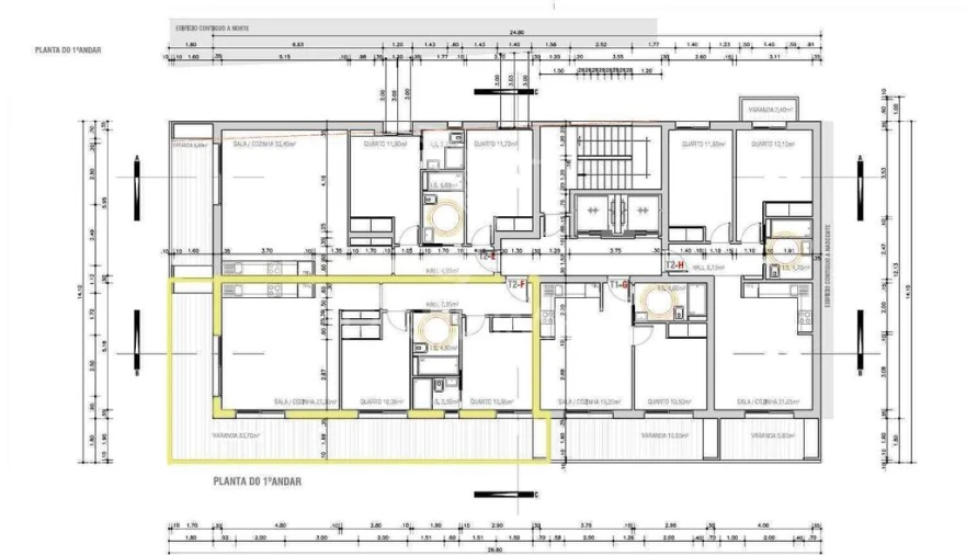 Apartamento T2 para Venda em Monte Gordo Foto 2