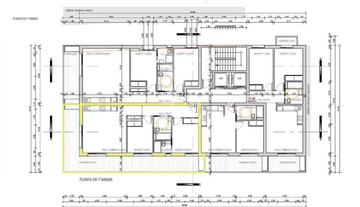 Apartamento T2 para Venda em Monte Gordo Foto 2