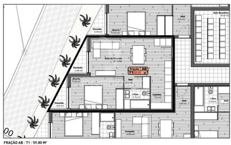 Apartamento T1 para Venda em Valença, Cristelo Covo e Arão Foto 17