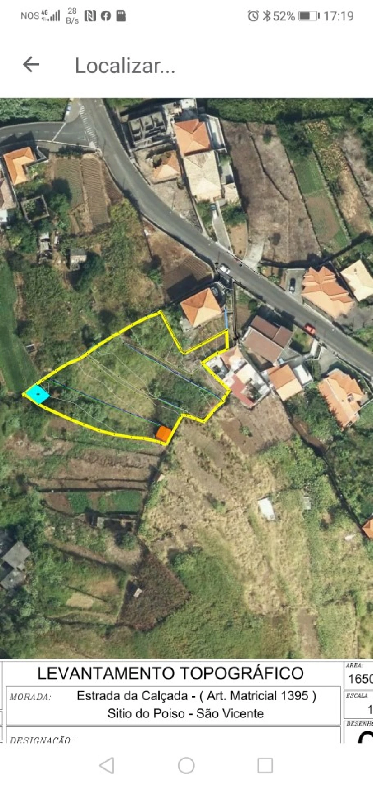 Terreno para Venda em São Vicente Planta 2