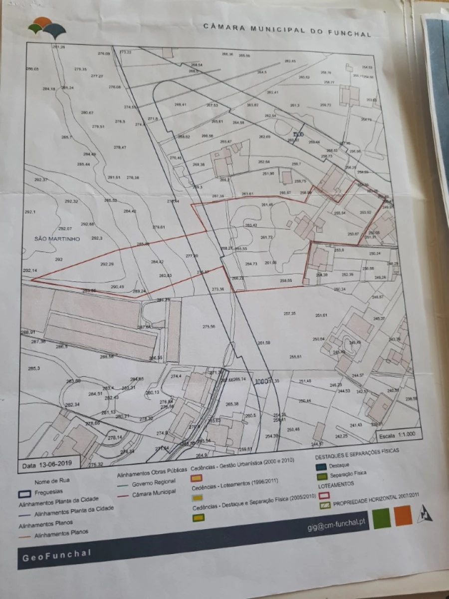 Terreno para Venda em São Martinho Planta 1