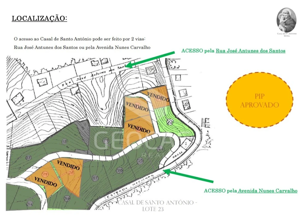 Terreno para Venda em Santa Maria e São Miguel, São Martinho, São Pedro Penaferrim Foto 10