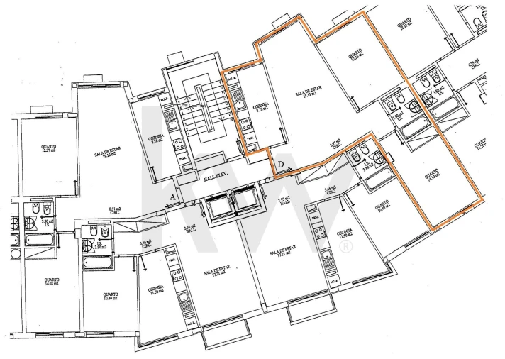 Apartamento T2 para Arrendamento em Beato Foto 24