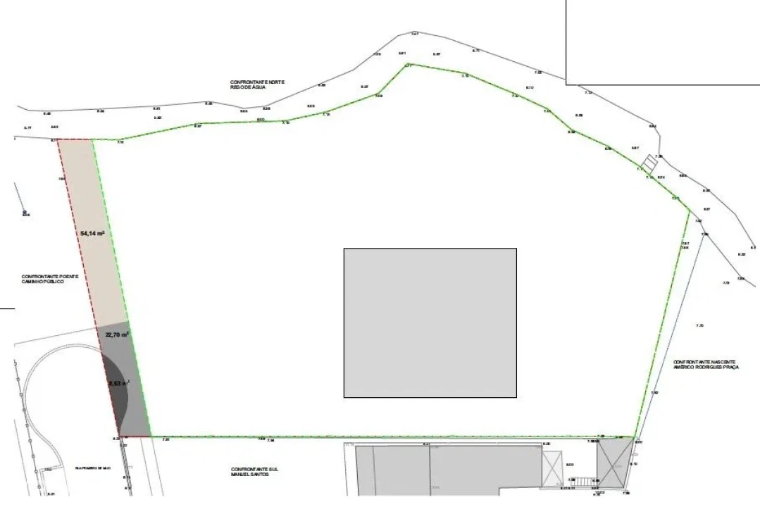 Terreno para Venda em Canidelo Planta 2