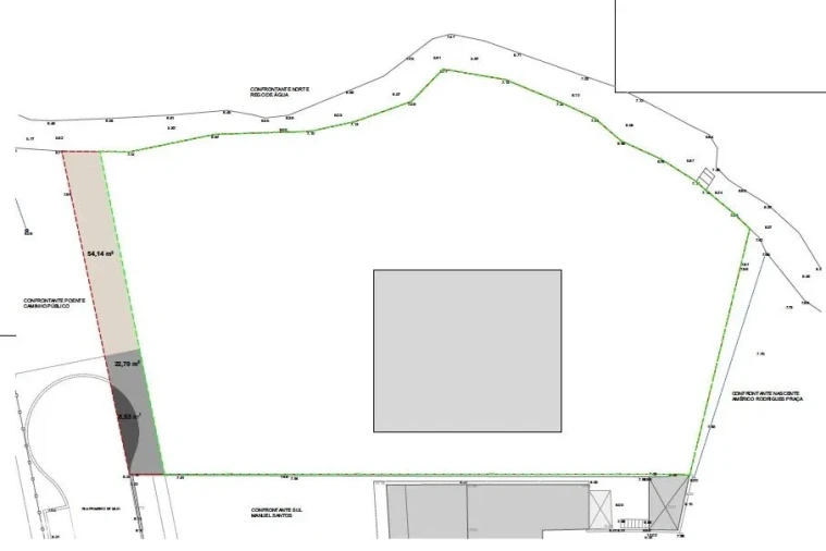 Terreno para Venda em Canidelo Planta 2