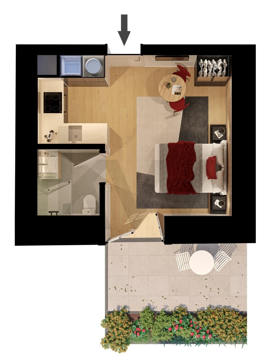 Apartamento T1 para Venda em Funchal (Se) Foto 35