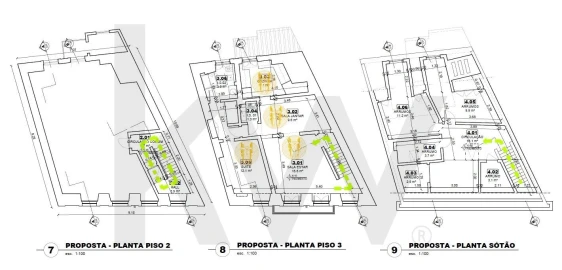 Apartamento T3 para Venda em Campo de Ourique