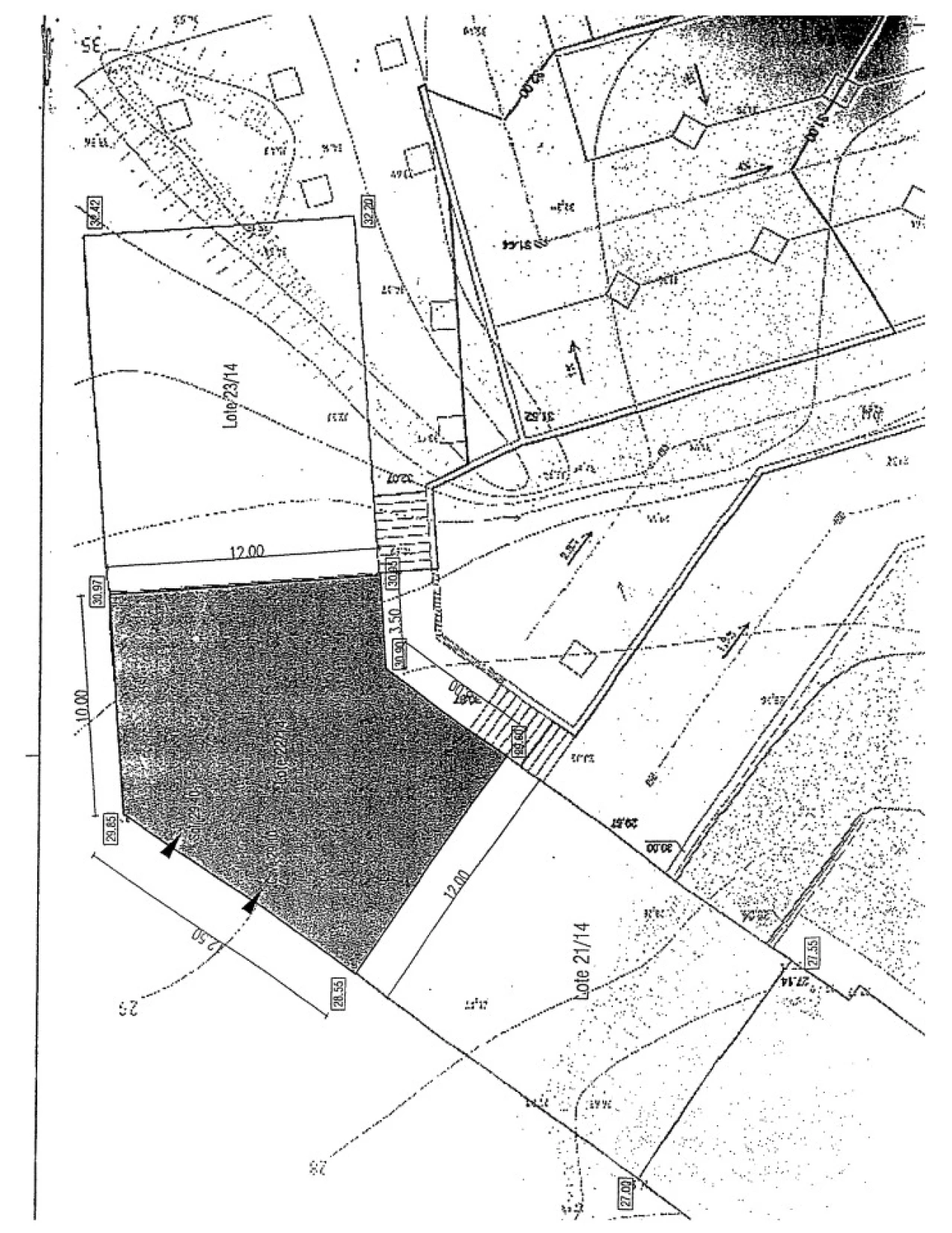 Terreno para Venda em Laranjeiro e Feijó Planta 2
