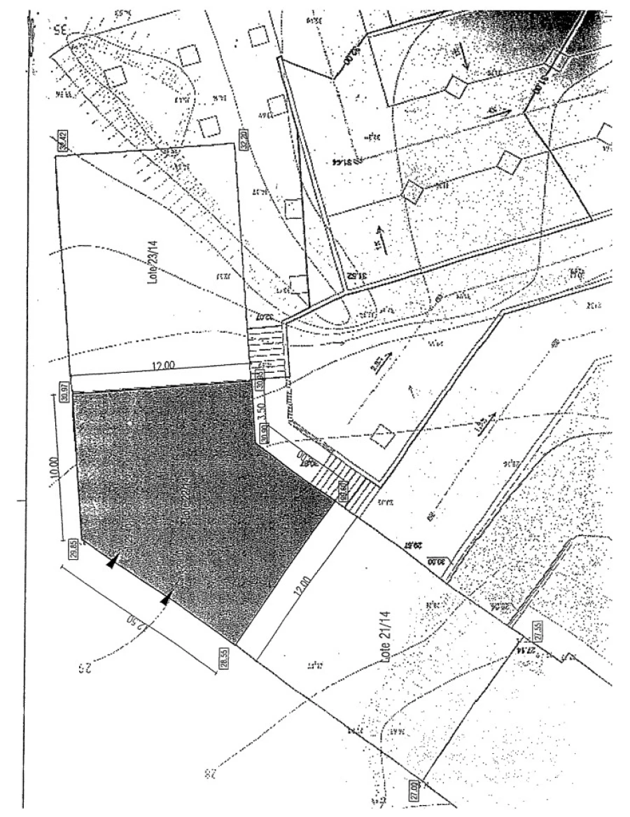 Terreno para Venda em Laranjeiro e Feijó Planta 2