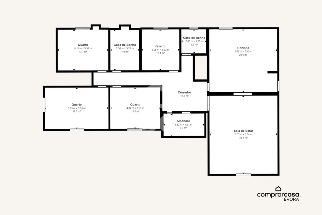 Quinta T4 para Venda em São Bento do Mato Foto 21