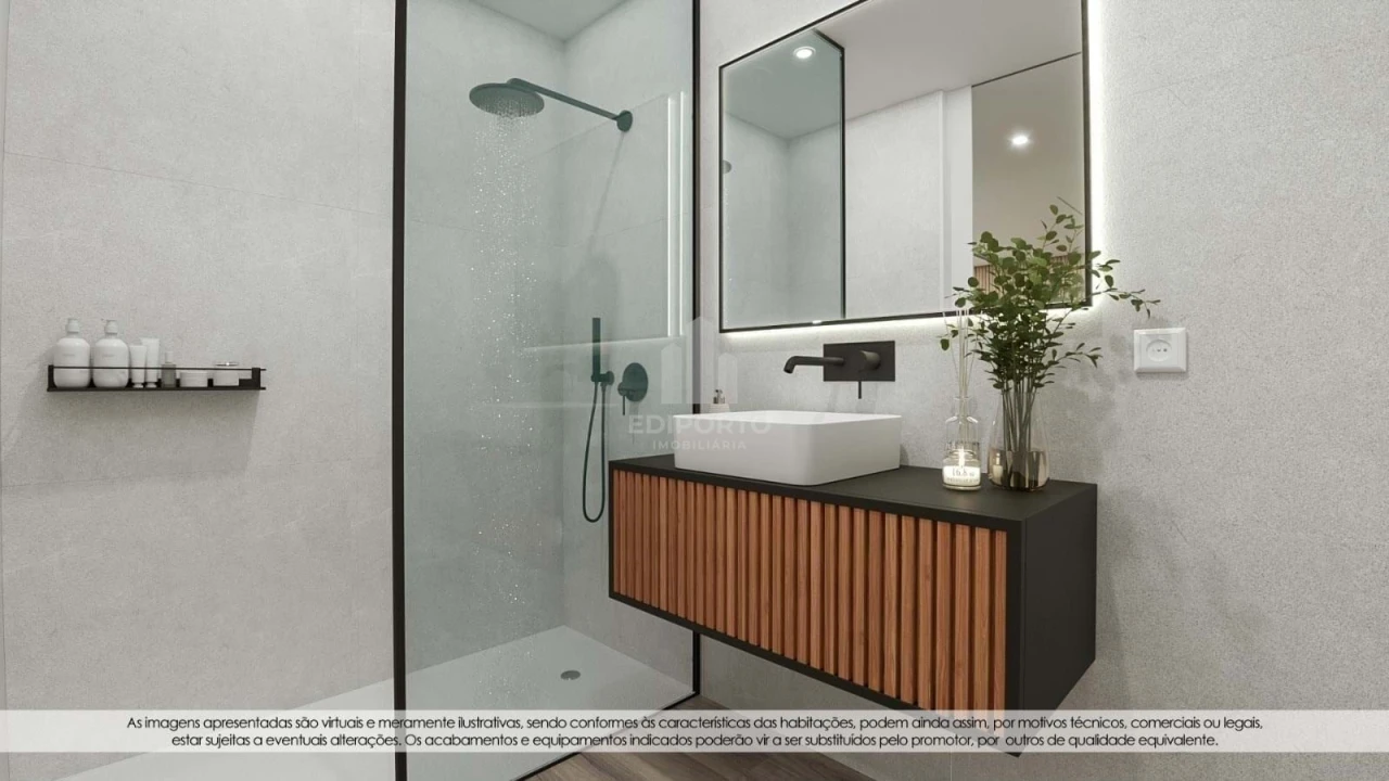 Apartamento T1 para Venda em Santa Marinha e São Pedro da Afurada Foto 13