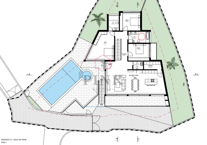 Moradia T3 para Venda em Agua de Pena Foto 17