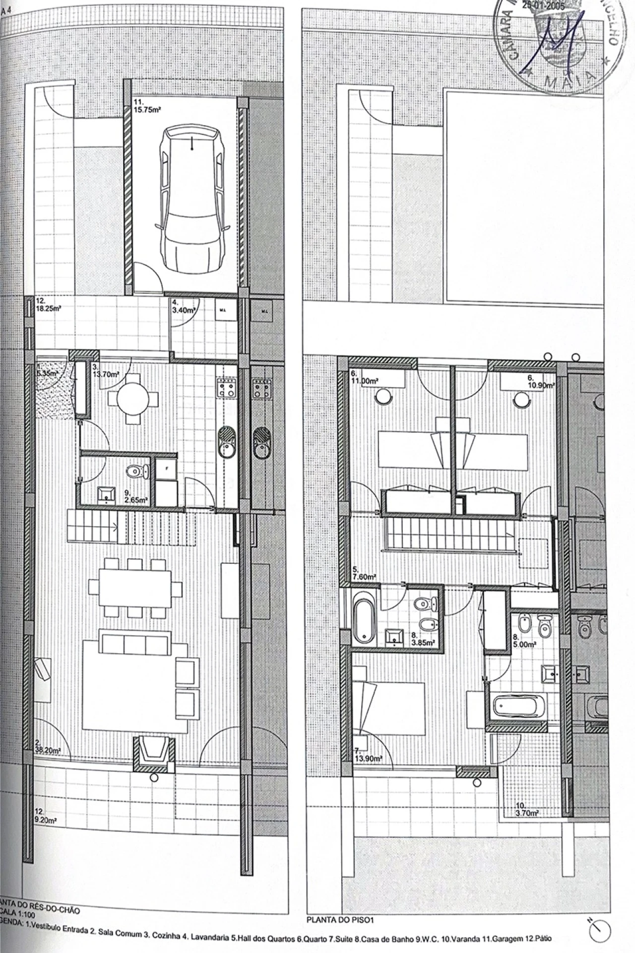 Moradia T3 para Venda em Castêlo da Maia Foto 34