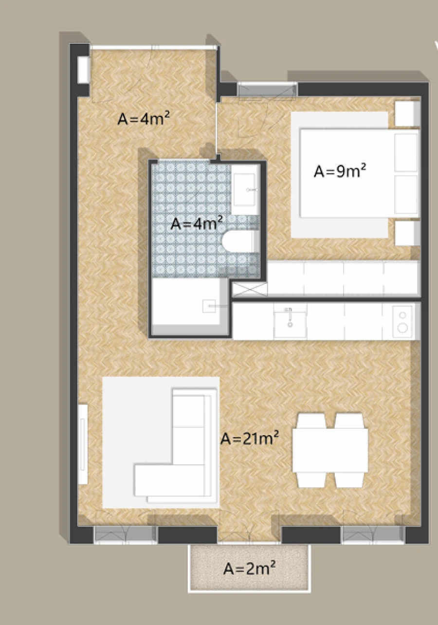 Apartamento T1 para Venda em Bonfim Foto 7
