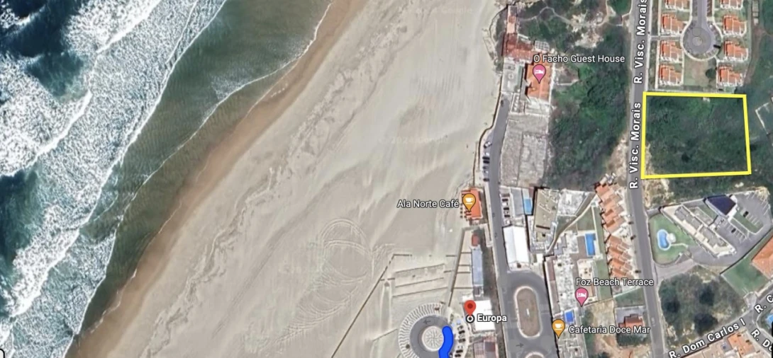 Terreno para Venda em Foz do Arelho Planta 1