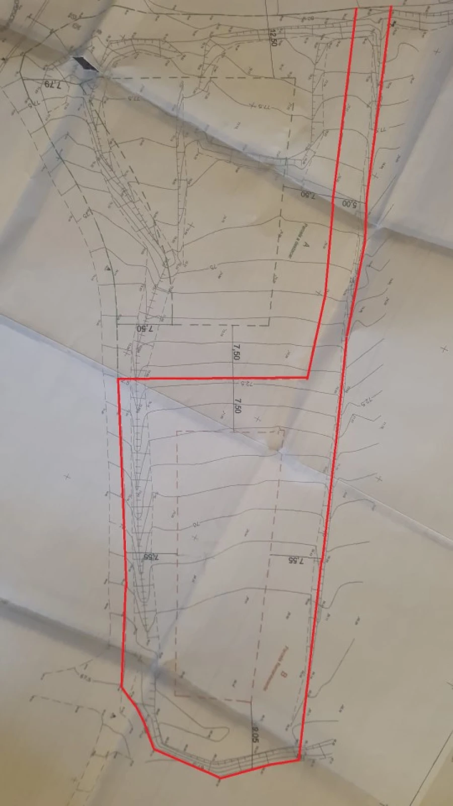 Terreno para Venda em Foz do Arelho Planta 1