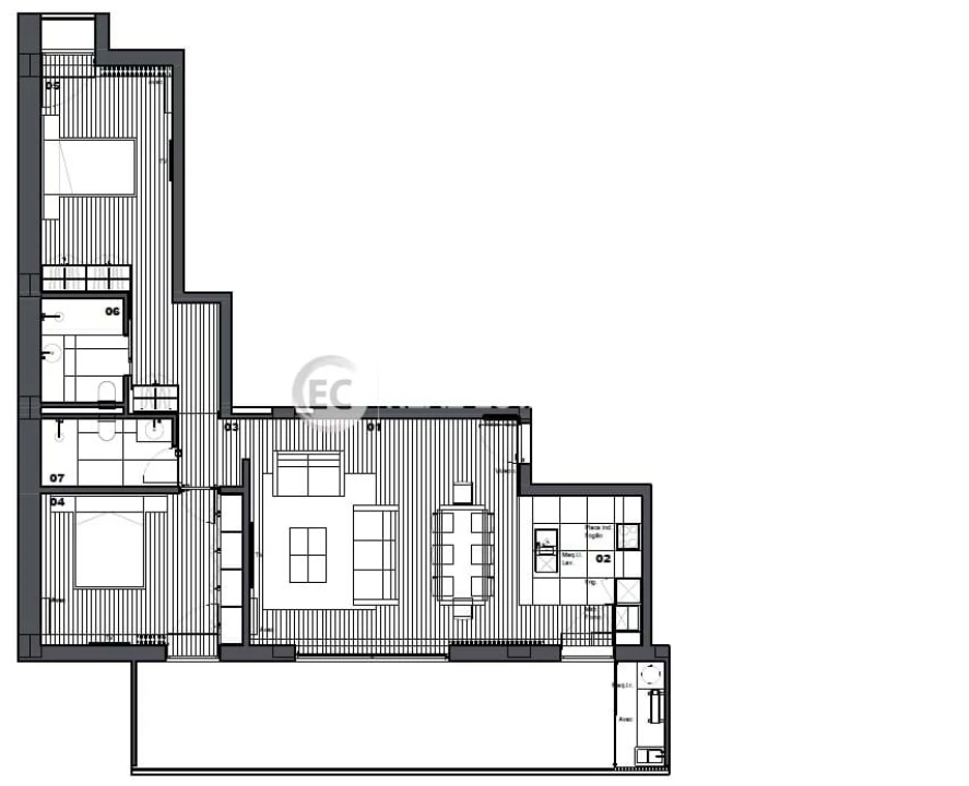 Apartamento T2 para Venda em Águeda e Borralha Foto 8