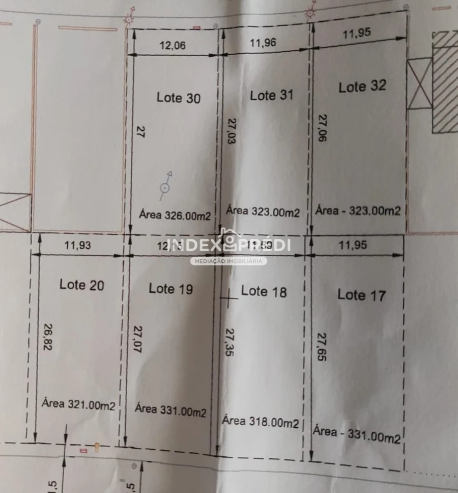Terreno para Venda em Águeda e Borralha Planta 1