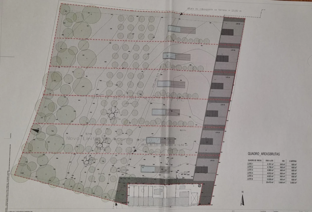 Terreno para Venda em Santa Maria do Castelo e Santiago e Santa Susana Planta 2