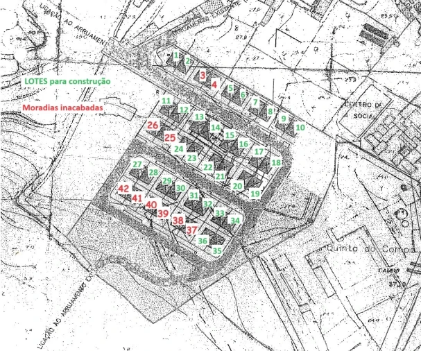 Terreno para Venda em Valado dos Frades Planta 1