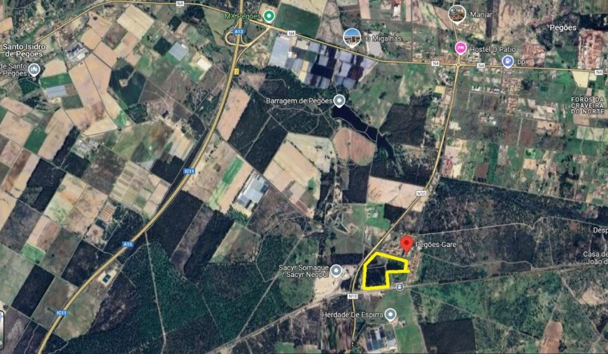 Terreno para Venda em Pegões Planta 8