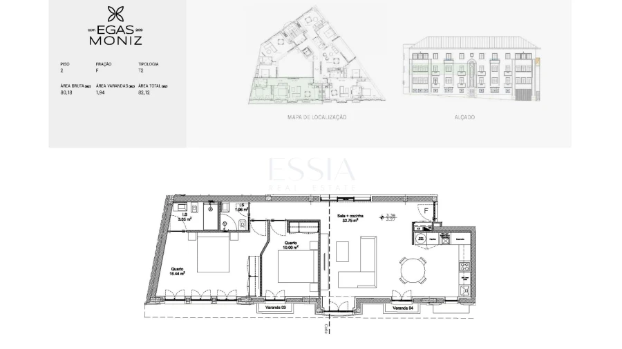 Apartamento T2 para Venda em Cedofeita, Santo Ildefonso, Sé, Miragaia, São Nicolau e Vitória Foto 8