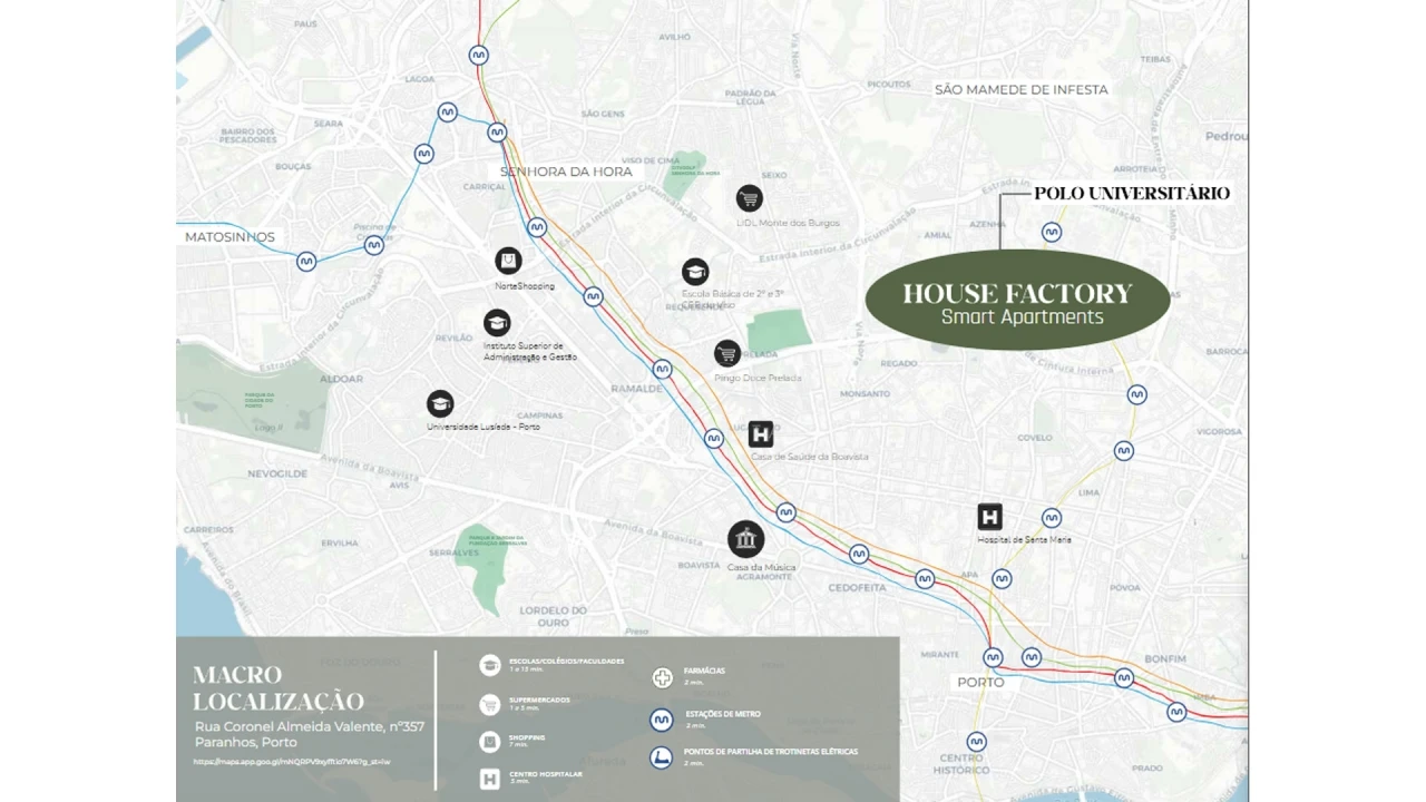 Apartamento T0 para Venda em Paranhos Foto 7