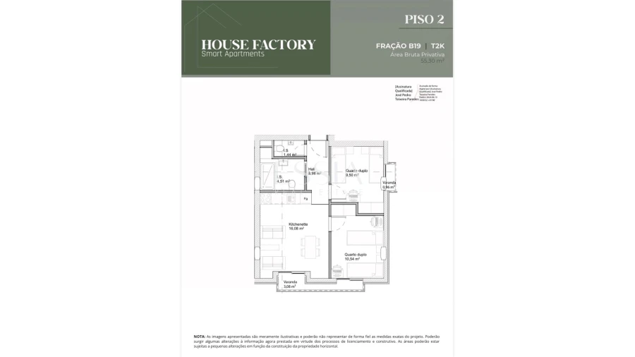 Apartamento T2 para Venda em Paranhos Foto 10