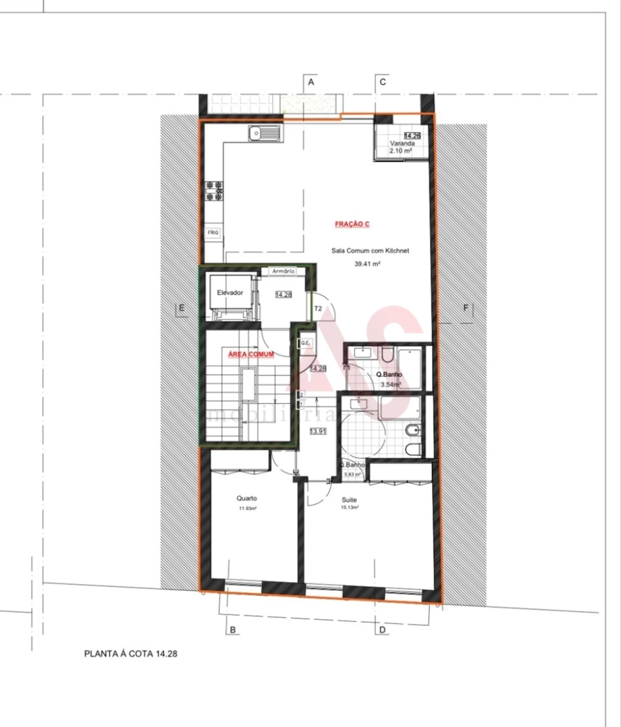 Apartamento T2 para Venda em Aldoar, Foz do Douro e Nevogilde Foto 17