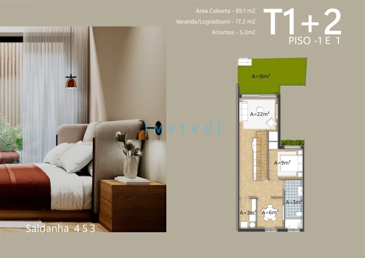 Apartamento T1 para Venda em Bonfim Foto 9