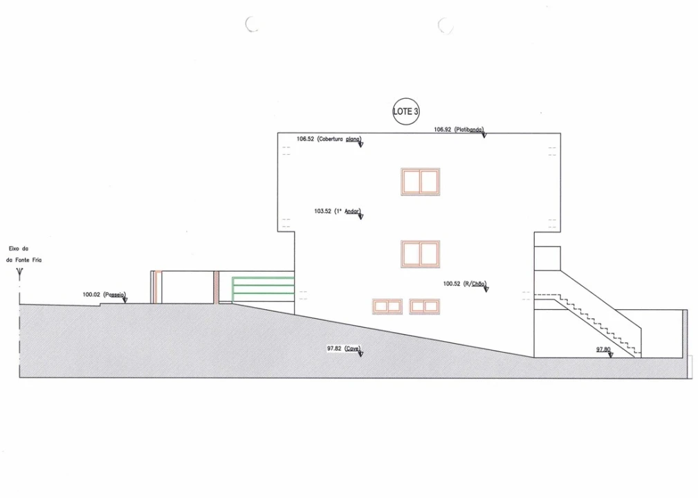 Terreno para Venda em Folgosa Planta 3