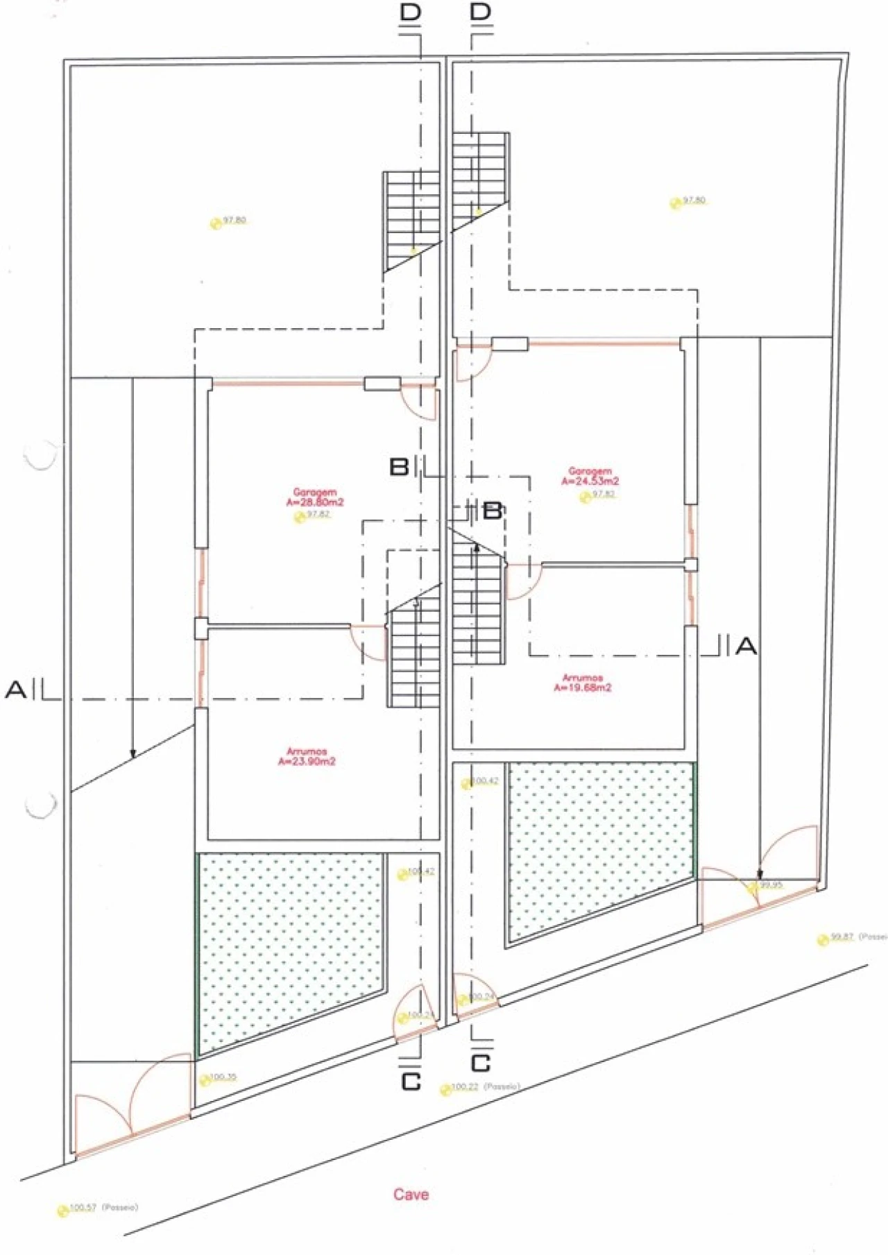 Terreno para Venda em Folgosa Planta 5